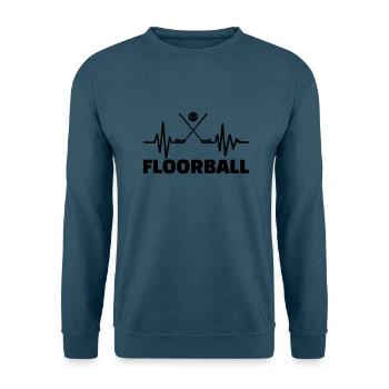 Floorball - Unisex Pullover - Indigoblau - Vorne