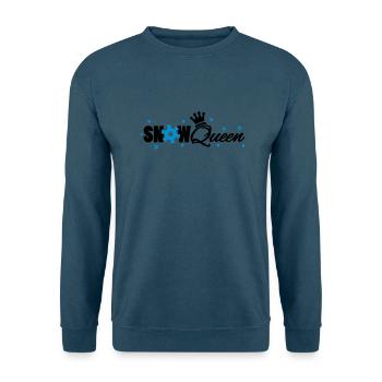 Snowqueen - Unisex Pullover - Indigoblau - Vorne