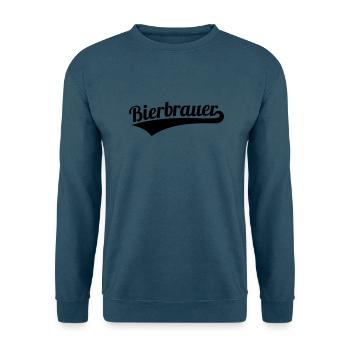 Bierbrauer - Unisex Pullover - Indigoblau - Vorne