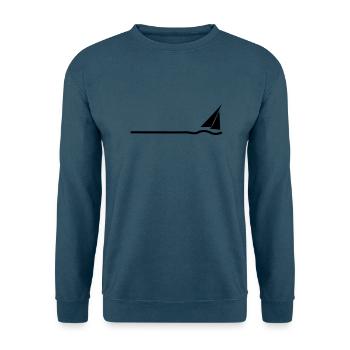Regatta 3 (monochrom) - Unisex Pullover - Indigoblau - Vorne