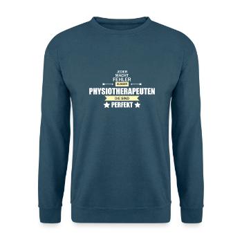 Physiotherapeuten - Unisex Pullover - Indigoblau - Vorne