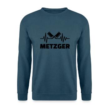 Metzger - Unisex Pullover - Indigoblau - Vorne