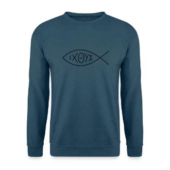 Christentum - Unisex Pullover - Indigoblau - Vorne