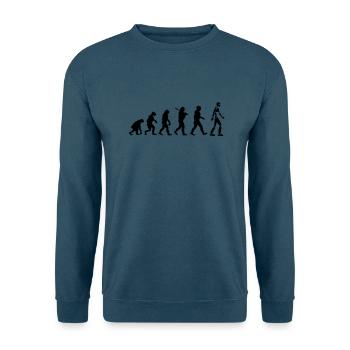 Roboter-Entwicklung - Unisex Pullover - Indigoblau - Vorne