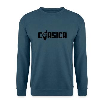Korsika-Logo - Unisex Pullover - Indigoblau - Vorne