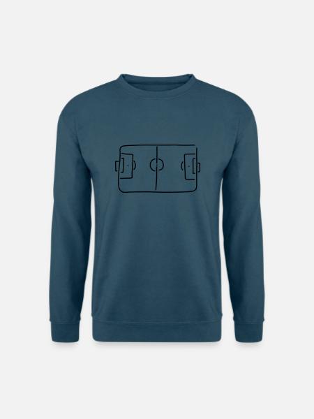 fussballfeld - Unisex Pullover - Indigoblau