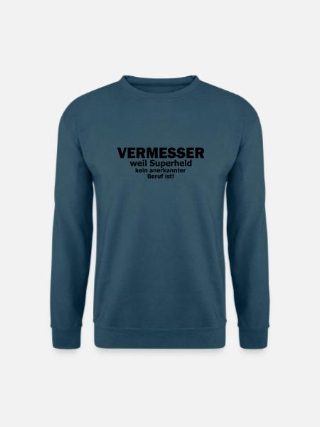 vermesser - Unisex Pullover - Indigoblau