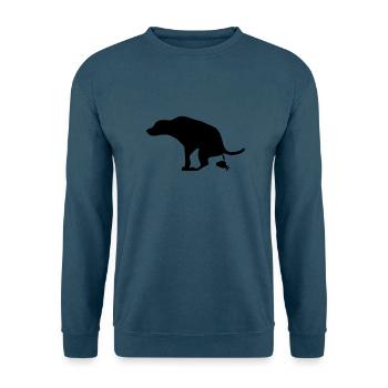 Kleines Stück Scheiße - Unisex Pullover - Indigoblau - Vorne