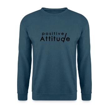 Positive ATTITUDE 1 - Unisex Pullover - Indigoblau - Vorne