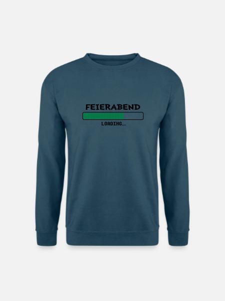 Feierabend loading... - Unisex Pullover - Indigoblau