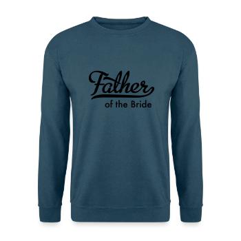 Vater der Braut - Unisex Pullover - Indigoblau - Vorne