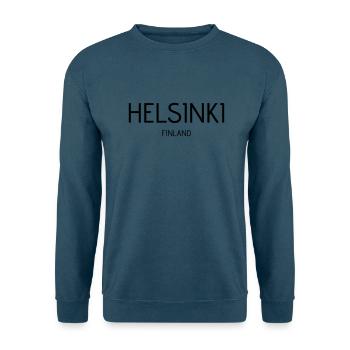 helsinki - Unisex Pullover - Indigoblau - Vorne