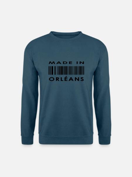 Orleans - Unisex Pullover - Indigoblau