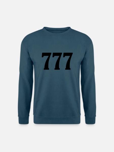 777 - Unisex Pullover - Indigoblau