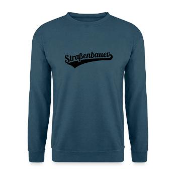 Strassenbauer - Unisex Pullover - Indigoblau - Vorne