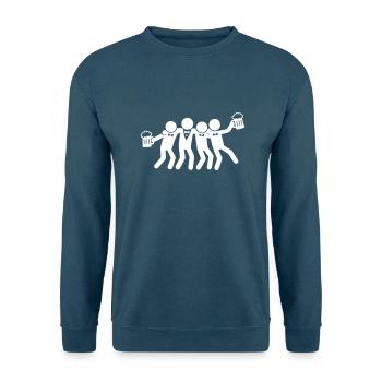 Junggesellen Party - Unisex Pullover - Indigoblau - Vorne