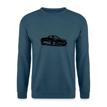 Cabrio - Unisex Pullover - Indigoblau - Vorne