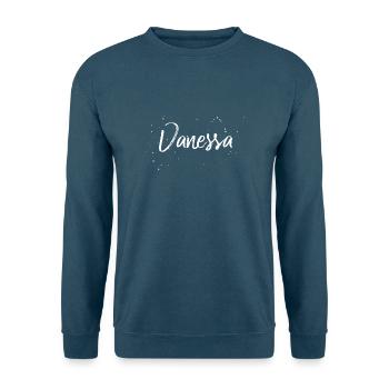 Vanessa - Unisex Pullover - Indigoblau - Vorne