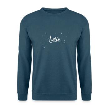 Lucie - Unisex Pullover - Indigoblau - Vorne