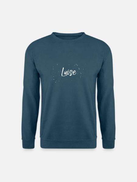 Luise - Unisex Pullover - Indigoblau
