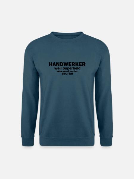 handwerker - Unisex Pullover - Indigoblau
