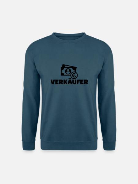 Verkäufer - Unisex Pullover - Indigoblau