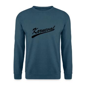 Karneval - Unisex Pullover - Indigoblau - Vorne