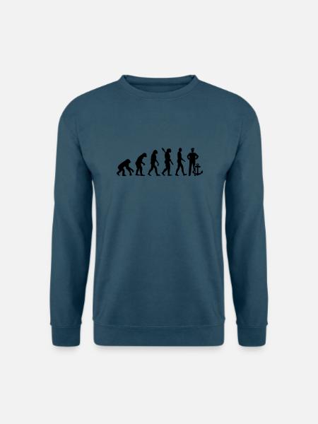Kapitän - Unisex Pullover - Indigoblau