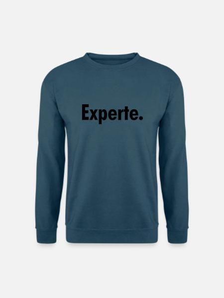 Experte - Unisex Pullover - Indigoblau