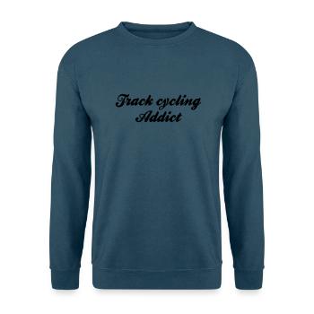 track cycling addict - Unisex Pullover - Indigoblau - Vorne