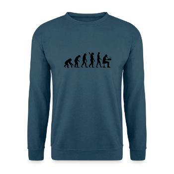 Journalist - Unisex Pullover - Indigoblau - Vorne