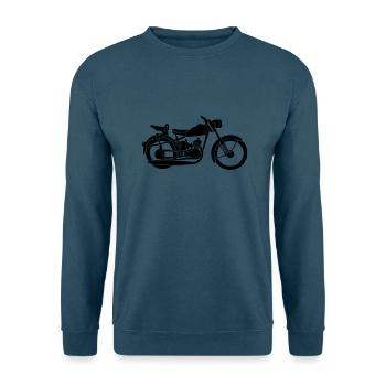 RT MZ Motorrad - Unisex Pullover - Indigoblau - Vorne