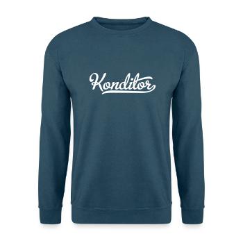 Konditor - Unisex Pullover - Indigoblau - Vorne