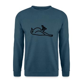 toter Vogel - Unisex Pullover - Indigoblau - Vorne