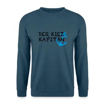 Kiez Kapitän - Unisex Pullover - Indigoblau - Vorne
