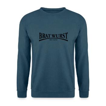 Bratwurst - Unisex Pullover - Indigoblau - Vorne