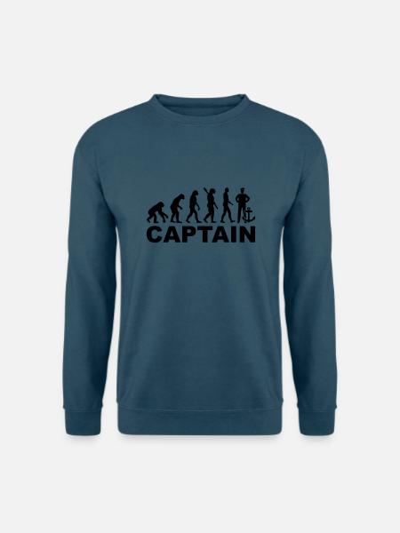 Kapitän - Unisex Pullover - Indigoblau
