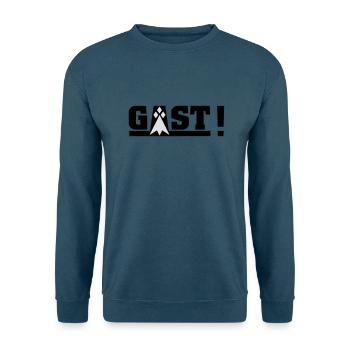GAST! - Unisex Pullover - Indigoblau - Vorne