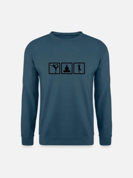 Yoga - Unisex Pullover - Indigoblau
