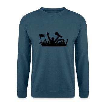 Fans Fussball Weltmeister - Unisex Pullover - Indigoblau - Vorne