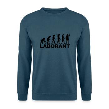Laborant - Unisex Pullover - Indigoblau - Vorne
