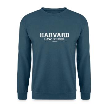 Harvard Law School - nur ein Scherz - Unisex Pullover - Indigoblau - Vorne