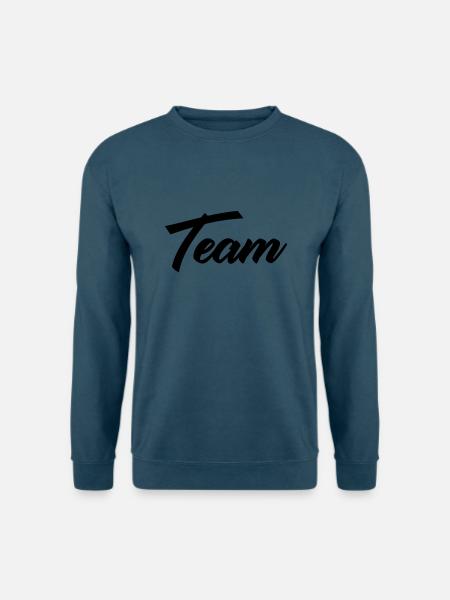 team - Unisex Pullover - Indigoblau