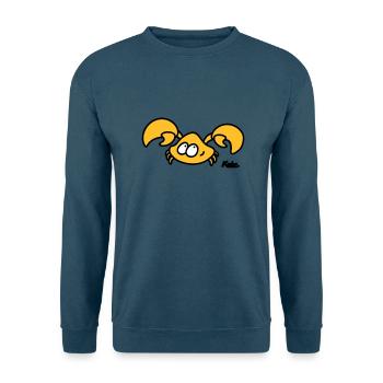 Krebs (3c) - Unisex Pullover - Indigoblau - Vorne