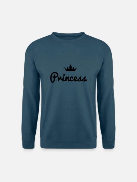 Princess Crown - Unisex Pullover - Indigoblau