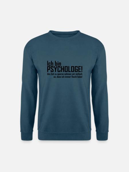 ich bin psychologe - Unisex Pullover - Indigoblau
