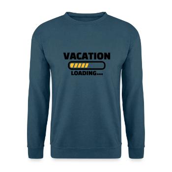 Urlaub - Unisex Pullover - Indigoblau - Vorne