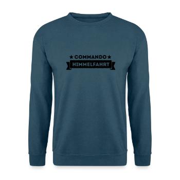 Commando Himmelfahrt - Herrentag - Unisex Pullover - Indigoblau - Vorne