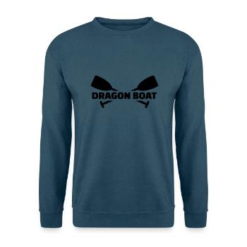 Drachenboot - Unisex Pullover - Indigoblau - Vorne