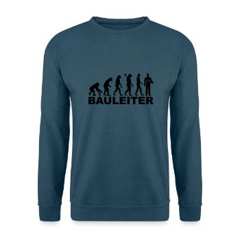 Bauleiter - Unisex Pullover - Indigoblau - Vorne